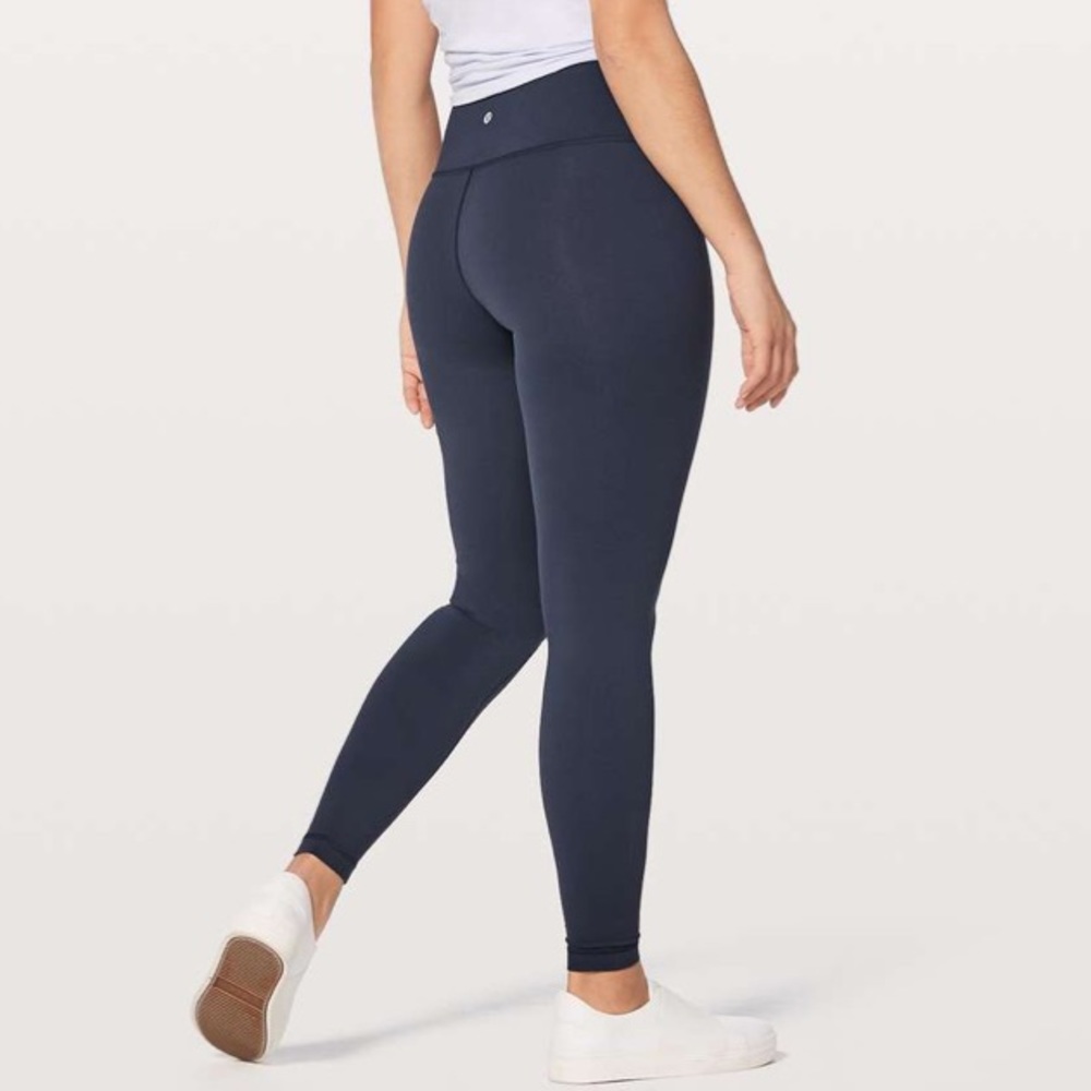 Lululemon Wunder Under Hi-Rise Tight Luon - Navy